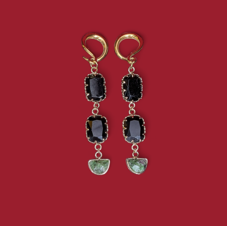 Black Agate/Zoisite- The Spirit Guardian
