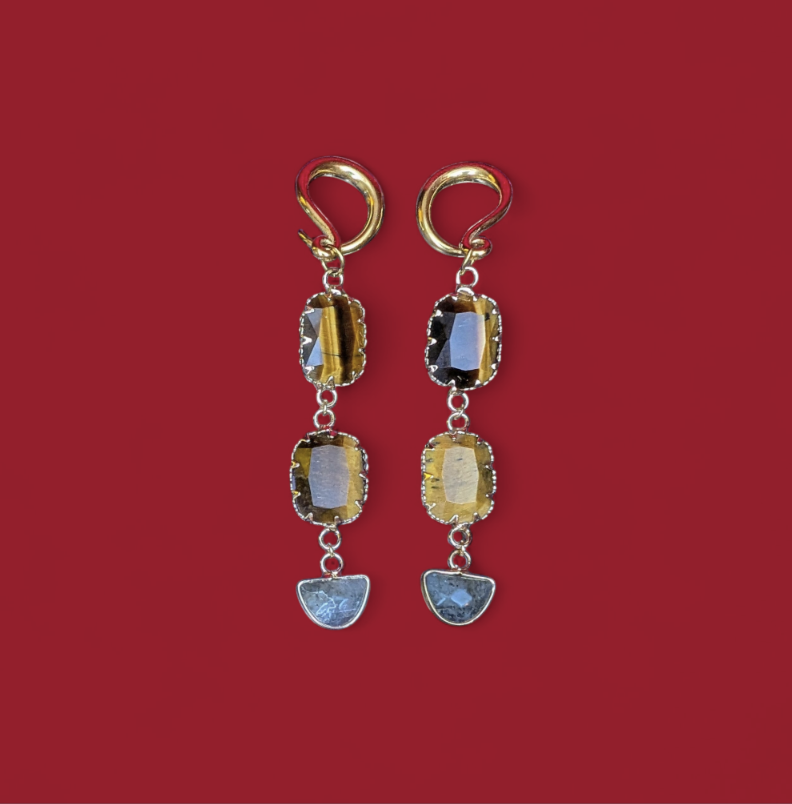 Tigers Eye/Labradorite-The Fierce Protector
